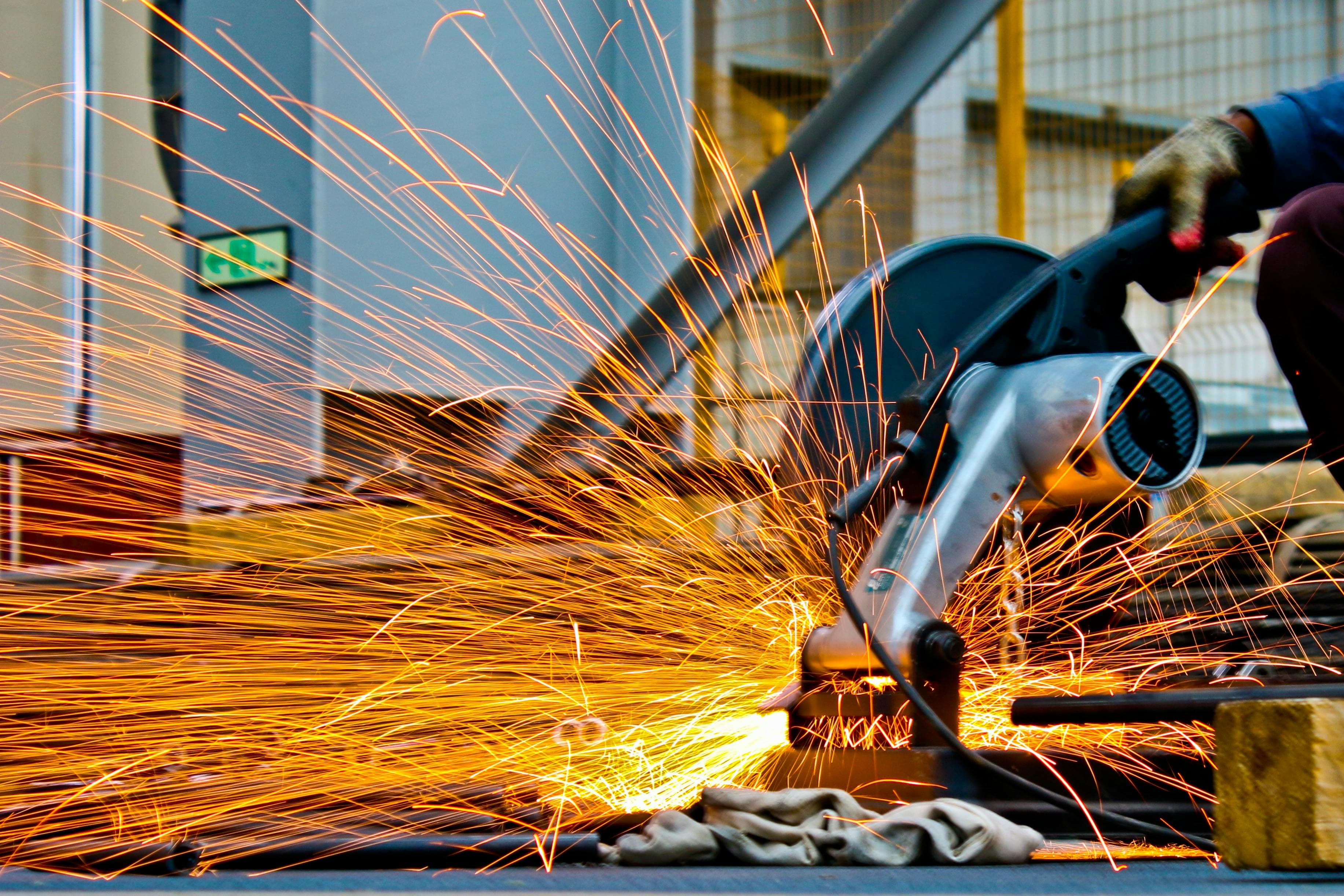 Modern smart manufacturing facility